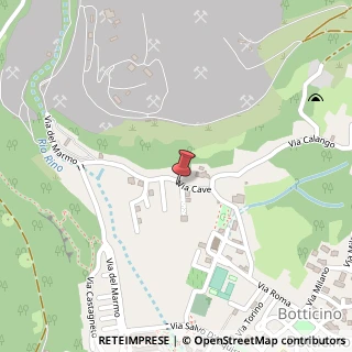 Mappa Via Cave, 67, 25082 Botticino, Brescia (Lombardia)
