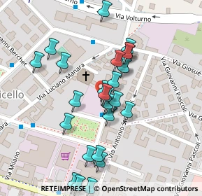 Mappa Via Carolina Bevilacqua, 25126 Brescia BS, Italia (0.10741)