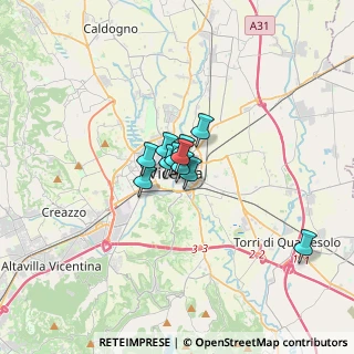 Mappa Vicolo Cieco Retrone, 36100 Vicenza VI, Italia (1.47364)