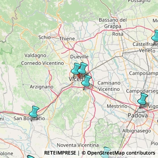 Mappa Vicolo Cieco Retrone, 36100 Vicenza VI, Italia (33.81533)