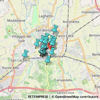 Mappa Vicolo Cieco Retrone, 36100 Vicenza VI, Italia (0.8915)