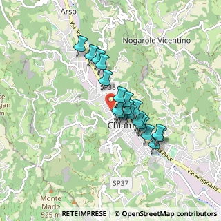Mappa Via Biolo Bonifacio, 36072 Chiampo VI, Italia (0.6465)