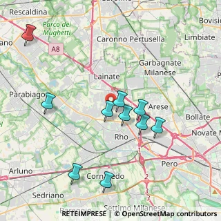 Mappa Via Verbano, 20017 Rho MI, Italia (4.30091)