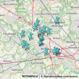 Mappa Via Verbano, 20017 Rho MI, Italia (2.90294)