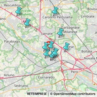 Mappa Via Verbano, 20017 Rho MI, Italia (3.09)