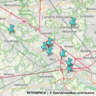 Mappa Via Verbano, 20017 Rho MI, Italia (5.23364)