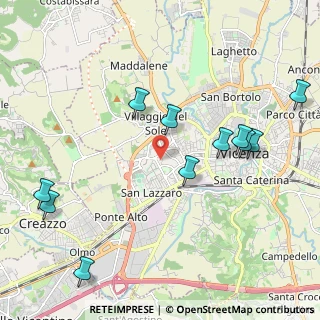 Mappa Via Paolo Boselli, 36100 Vicenza VI, Italia (2.35545)