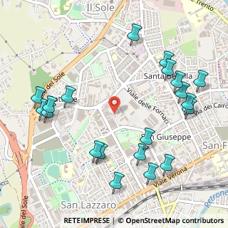 Mappa Via Paolo Boselli, 36100 Vicenza VI, Italia (0.6305)