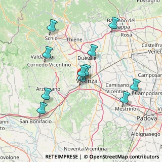 Mappa Via Paolo Boselli, 36100 Vicenza VI, Italia (14.78)