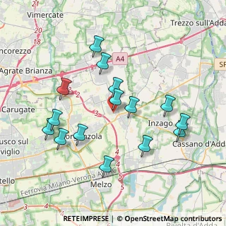 Mappa Via S. Pancrazio, 20060 Gessate MI, Italia (3.77733)