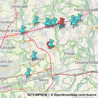 Mappa Via S. Pancrazio, 20060 Gessate MI, Italia (4.39929)