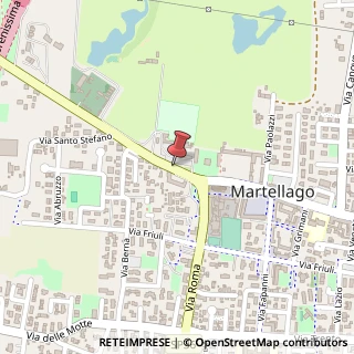 Mappa Piazza vittoria 28/c, 30030 Martellago, Venezia (Veneto)