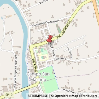 Mappa Via E. Breda, 2, 35010 Campo San Martino, Padova (Veneto)