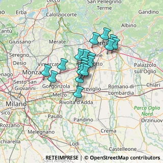 Mappa Via Strada Consorziale Santa Maria, 24045 Fara Gera d'Adda BG, Italia (8.78158)