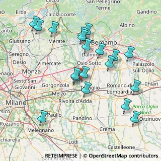 Mappa Via Strada Consorziale Santa Maria, 24045 Fara Gera d'Adda BG, Italia (16.64947)