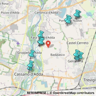 Mappa Via Strada Consorziale Santa Maria, 24045 Fara Gera d'Adda BG, Italia (2.24286)