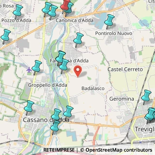 Mappa Via Strada Consorziale Santa Maria, 24045 Fara Gera d'Adda BG, Italia (3.213)