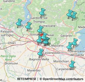 Mappa Via Ugo Foscolo, 25128 Brescia BS, Italia (14.65)