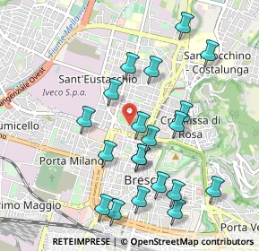 Mappa Via Ugo Foscolo, 25128 Brescia BS, Italia (0.9985)