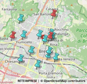 Mappa Via Ugo Foscolo, 25128 Brescia BS, Italia (1.63133)