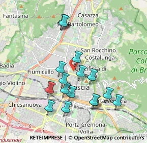 Mappa Via Ugo Foscolo, 25128 Brescia BS, Italia (1.80529)