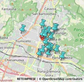 Mappa Via Ugo Foscolo, 25128 Brescia BS, Italia (1.15059)