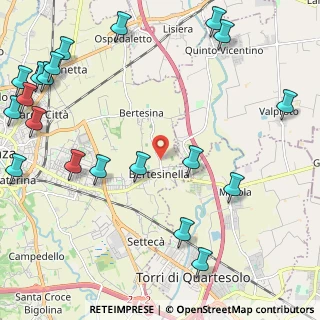 Mappa Str. di Bertesinella, 36100 Vicenza VI, Italia (3.11)