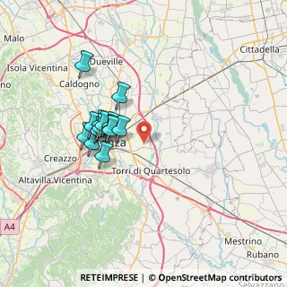 Mappa Str. di Bertesinella, 36100 Vicenza VI, Italia (5.84643)
