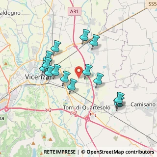 Mappa Str. di Bertesinella, 36100 Vicenza VI, Italia (3.42267)