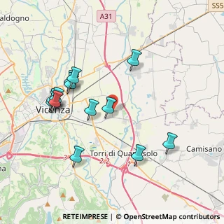 Mappa Str. di Bertesinella, 36100 Vicenza VI, Italia (3.9)