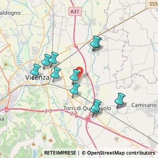 Mappa Str. di Bertesinella, 36100 Vicenza VI, Italia (3.6775)
