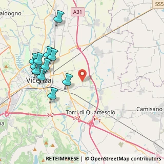 Mappa Str. di Bertesinella, 36100 Vicenza VI, Italia (4.51182)