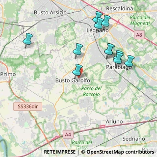 Mappa Via Antonio Beltrame, 20020 Busto Garolfo MI, Italia (4.31818)
