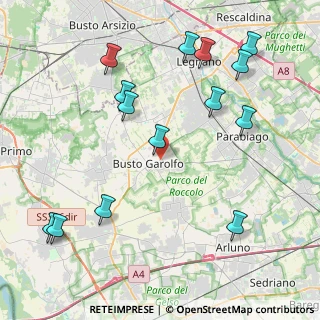 Mappa Via Antonio Beltrame, 20020 Busto Garolfo MI, Italia (4.91929)