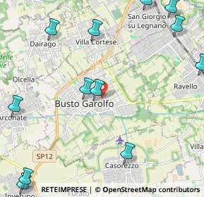 Mappa Via Antonio Beltrame, 20020 Busto Garolfo MI, Italia (3.065)