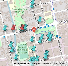 Mappa Viale G. Marconi, 20095 Cusano Milanino MI, Italia (0.15714)