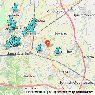 Mappa San Pio X, 36100 Vicenza VI, Italia (2.86471)