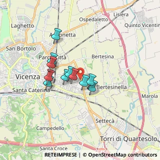 Mappa San Pio X, 36100 Vicenza VI, Italia (1.26455)