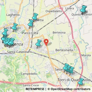 Mappa San Pio X, 36100 Vicenza VI, Italia (3.48)