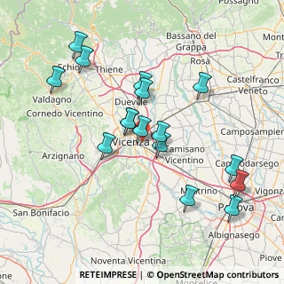 Mappa San Pio X, 36100 Vicenza VI, Italia (14.76813)