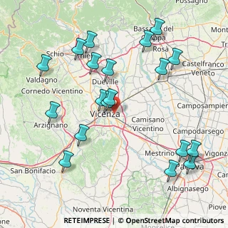 Mappa San Pio X, 36100 Vicenza VI, Italia (18.19947)
