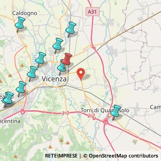 Mappa San Pio X, 36100 Vicenza VI, Italia (5.8075)