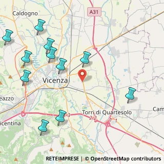 Mappa San Pio X, 36100 Vicenza VI, Italia (5.31727)