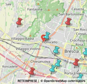 Mappa Via Milano, 25127 Brescia BS, Italia (2.98091)