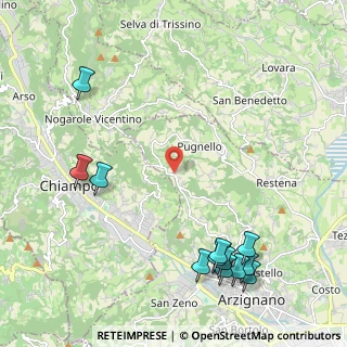 Mappa Via San Sebastiano, 36071 Arzignano VI, Italia (2.83667)