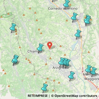 Mappa Via San Sebastiano, 36071 Arzignano VI, Italia (6.29765)