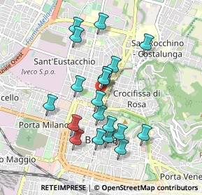 Mappa Via Bredina, 25128 Brescia BS, Italia (0.817)
