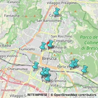 Mappa Via Bredina, 25128 Brescia BS, Italia (2.34818)