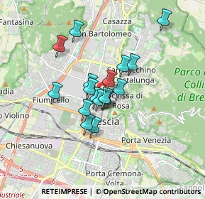 Mappa Via Bredina, 25128 Brescia BS, Italia (1.16)