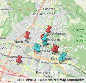 Mappa Via Bredina, 25128 Brescia BS, Italia (1.50909)